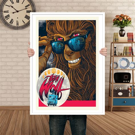 Teen Wolf Poster Movie Poster Art Home Decor Bedroom Poster - Etsy