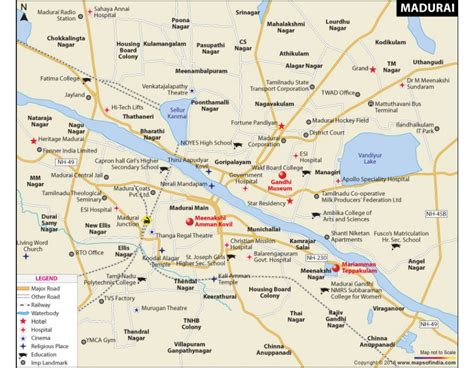 Buy Madurai City Map online