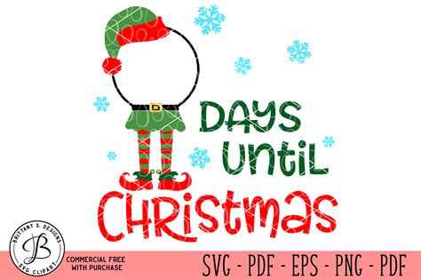 Christmas Countdown, Christmas SVG