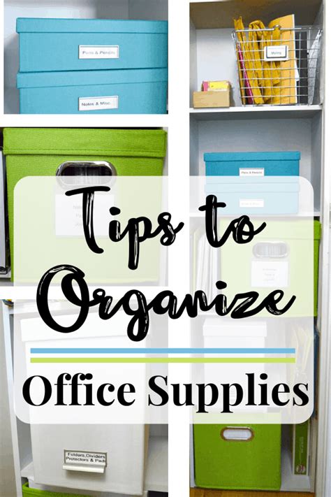 Organize Office Supplies At Home Organized 31