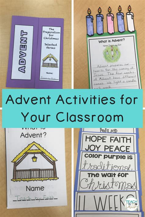 Advent Activities for Your Classroom - Teach by Faith