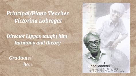 Tribute to Jose Maceda (English/Music Performance Task) - YouTube