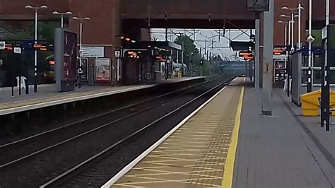 Trains and tones at Stevenage train station - YouTube