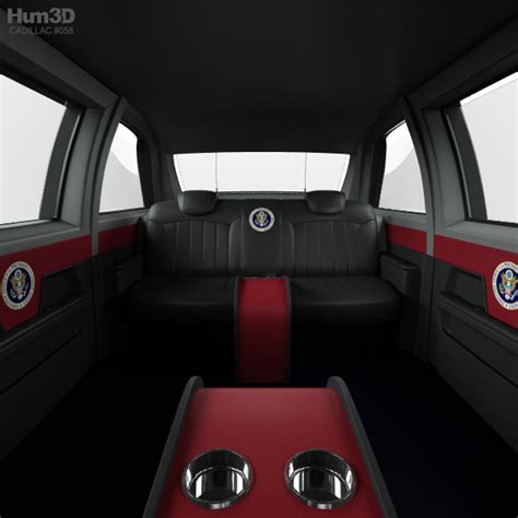 Cadillac US Presidential State Car with HQ interior 2020 3D model ...