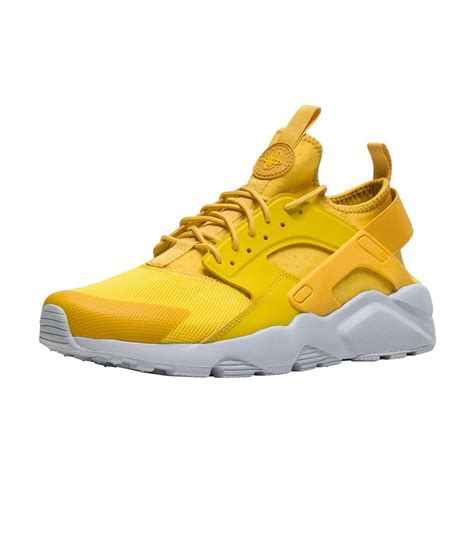 Nike Air Huarache Run Ultra Mineral Yellow Sneaker Men's Lifestyle ...