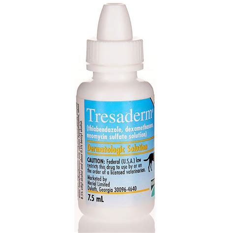 Tresaderm 7.5 ml for Dogs & Cats | Free Shipping* | EP Rx