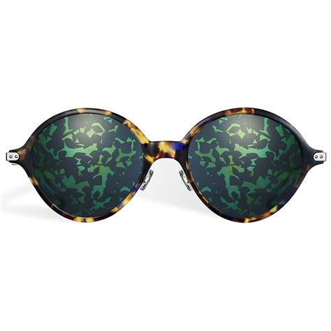 Dior Umbrage Round Sunglasses, Gold Tortoise/Pink Leaf | Oval sunglasses, Round sunglasses ...