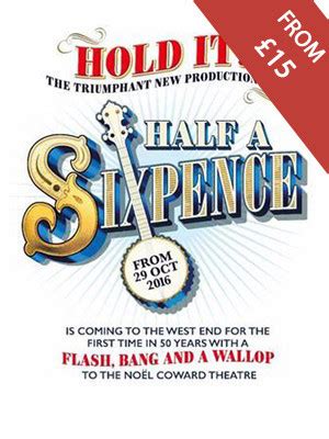 Half a Sixpence - Noel Coward Theatre, London - Tickets, information, reviews