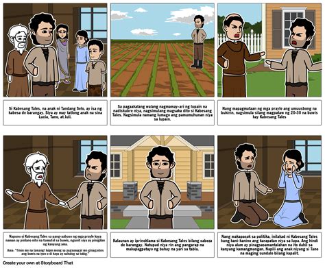 Kabanata Kabesang Tales El Filibusterismo Storyboard - vrogue.co