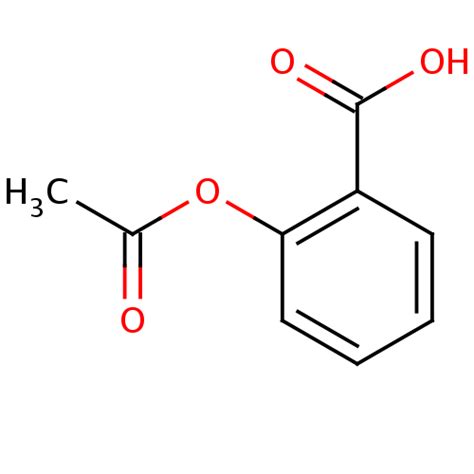 Acetylsalicylic acid Structure