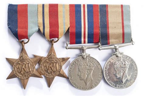 WWII Medals Awarded to N. MCP. Mcintyre - Medals, Badges, Insignia - Militaria & Weapons