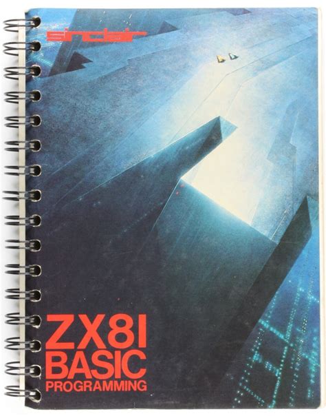 Manual - Basic Programming, Sinclair ZX81 Computer, United Kingdom,1981