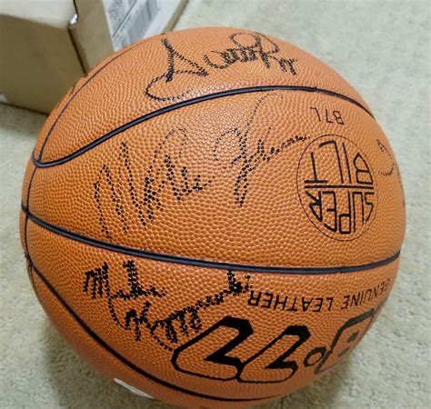 Autographed 1992 Dream Team Basketball — Collectors Universe