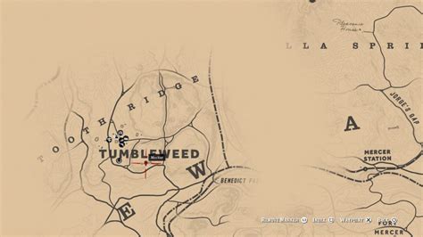 Tumbleweed County Map