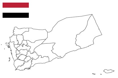 map and flag of Yemen 10199541 Vector Art at Vecteezy