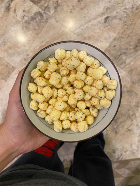 Tim Hortons Timbits Cereal: Birthday Cake Review | Foodology