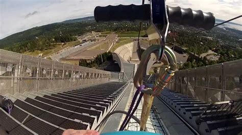 Holmenkollen Zipline 2013 - Full HD - YouTube