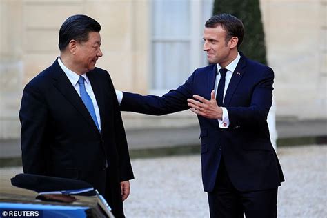 Macron rolls out the red carpet for President Xi as Chinese leader is ...