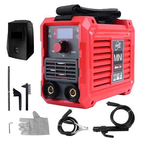 Buy Mini Welding Machine,110V 250A ARC Stick Welder IGBT Hot Start Inverter Welder with 3.6lbs ...