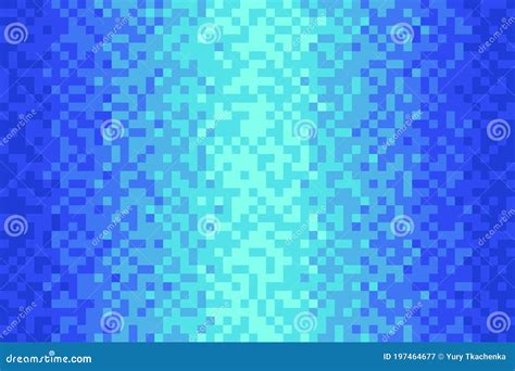 Pixel Blue Gradient Background Stock Vector - Illustration of design ...