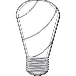 Connected light bulbs | Free SVG