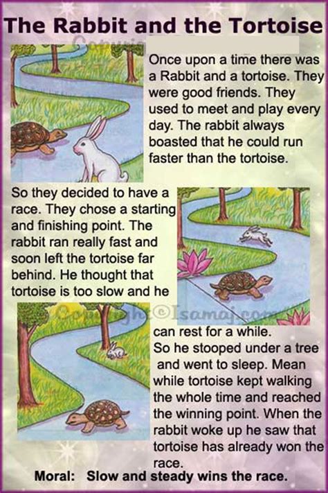 THE RABBIT AND THE TORTOISE | Tiếng anh, Giáo dục, Học tập