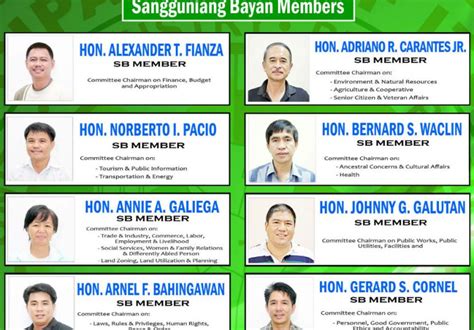 Office of the Sangguniang Bayan Members – Official Website of the ...