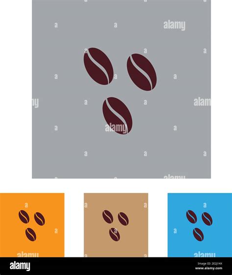 Dark brown shiny seed Stock Vector Images - Alamy