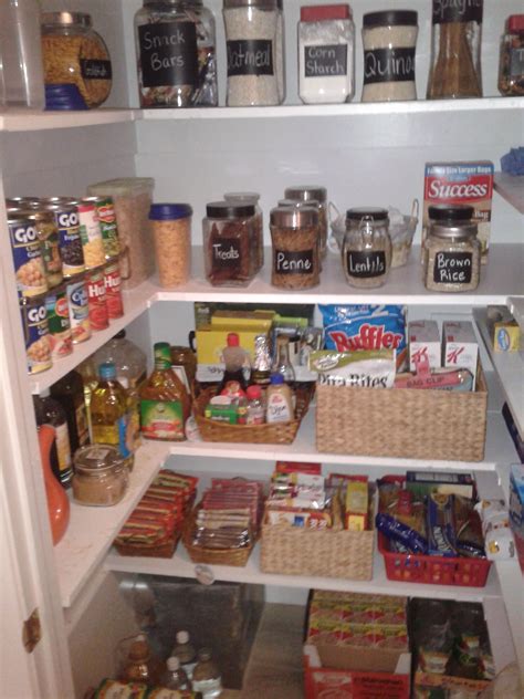 pantry Organized Pantry, Pantry Organization, Organization Ideas ...