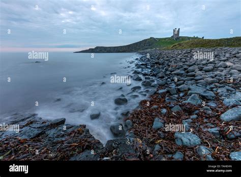 Dunstanburgh Castle, Craster, Northumberland, England, UK, Europe Stock ...