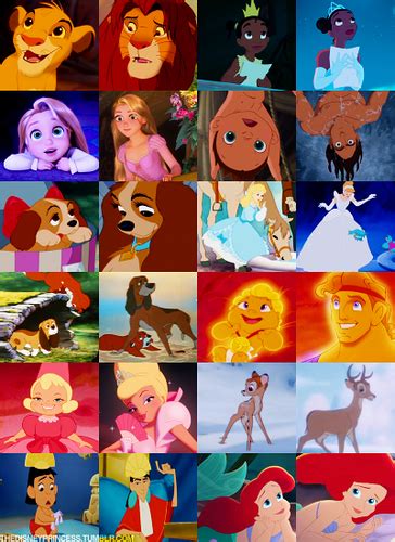 Disney Characters Then and Now - Disney Photo (30733219) - Fanpop