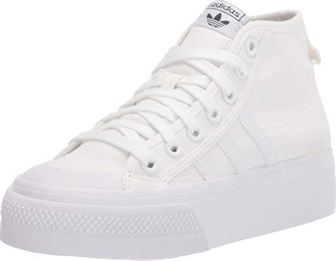 Amazon.com | adidas Originals Women's Nizza Platform Mid Sneaker | Fashion Sneakers