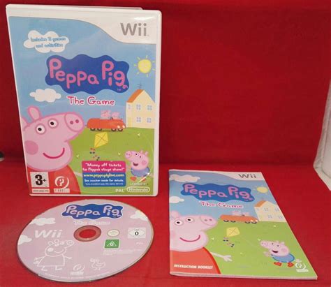 Peppa Pig the Game Nintendo Wii Game – Retro Gamer Heaven