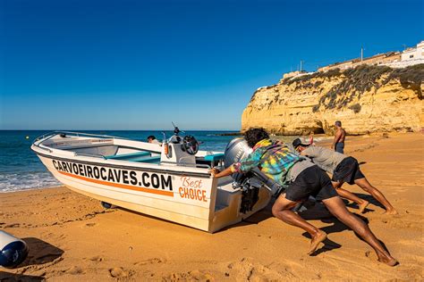 Carvoeiro Caves in Algarve