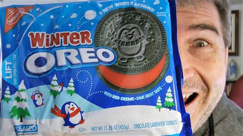 Winter Oreo REVIEW - Christmas Cookies! 🍪🎄 - YouTube