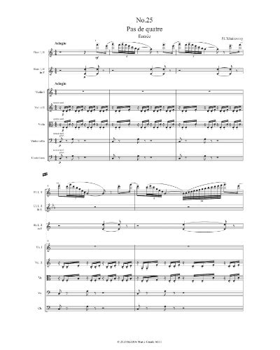 Bluebird Pas de deux (from 'The Sleeping Beauty, op. 66') Sheet Music by Pyotr Ilyich ...