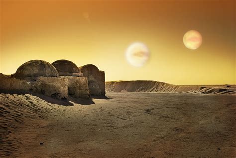 Tatooine’s Twin Suns | Star Wars Tatooine is a desert planet… | Flickr