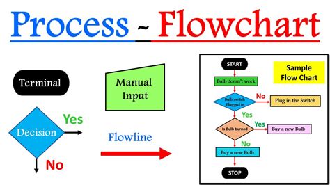 Flowchart or Process flow chart (VIDEO📹)