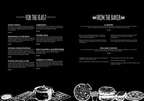 The Little Door (Menu design) on Behance