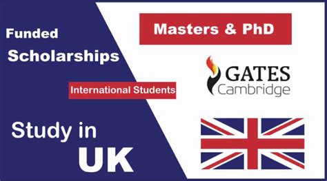 Gates Cambridge Scholarships 2021 in UK (Fully Funded)