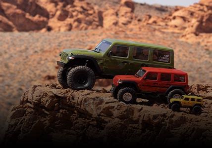 Scale Axial RC Rock Crawlers | 1/6, 1/10, 1/18, and 1/24 Scale | Axial Adventure