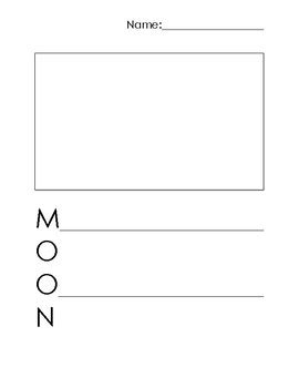 Moon Acrostic Poem by Teach Intentionally with Tember | TPT