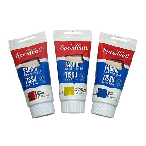 SPEEDBALL INC SPEEDBALL FABRIC BLOCK PRINTING INK MAGENTA 2.5OZ - Colours Artist Supplies