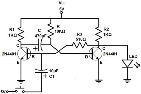 How to Build a Monostable Multivibrator Circuit with Transistors