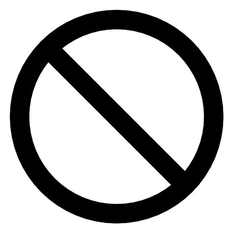 Not Allowed Vector SVG Icon - SVG Repo