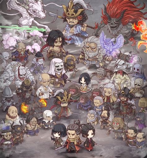 Found this cool art on Twitter. : r/Sekiro