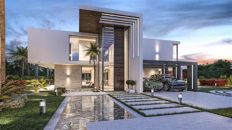 Click to view in gallery | Facade house, Modern villa design, House exterior