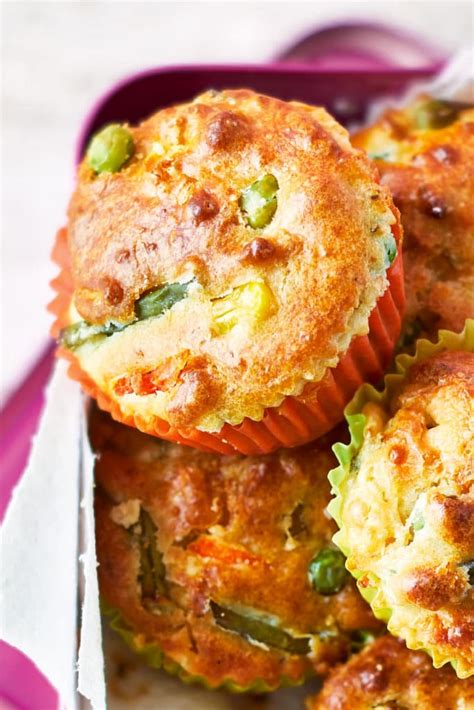 Savoury Vegetable Muffins