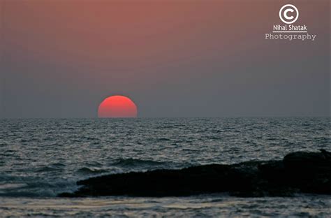 Sunset at Anjuna Beach, Goa | Sunset, Sunrise sunset, Photography