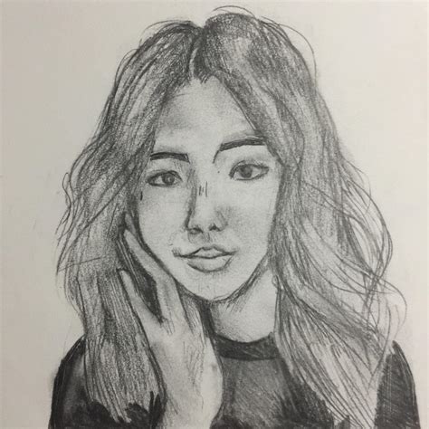 Drawing of...a girl :) : r/teenagers